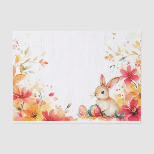 Farbige Ostereier Seidenpapier (Vorderseite)