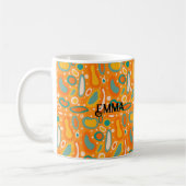 Farbige Ovale Kaffeetasse (Links)