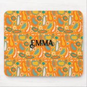 Farbige Ovale Mousepad (Vorne)