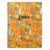 Farbige Ovale Notizblock (Vorderseite)