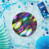 Farbige Ovale Papier-Teller Pappteller (Party)