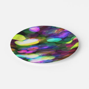 Farbige Ovale Papier-Teller Pappteller