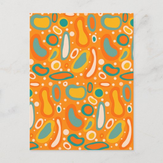 Farbige Ovale Postkarte (Vorderseite)