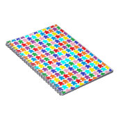 Farbige Paare Notizblock (Rechte Seite)
