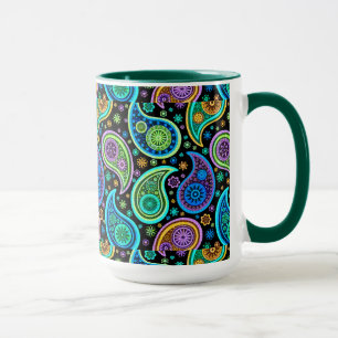 Farbige Paisley 2,0 Tasse