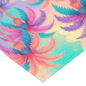 Farbige Palmen Kurzer Tischläufer (Ecke)