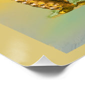 Farbige Palmensorten. Poster (Ecke)