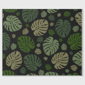 Farbige Palmwedel Geschenkpapier (Flach)