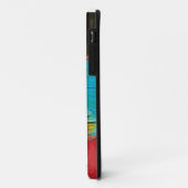 Farbige Papagei-Abdeckung Case-Mate iPhone Hülle (Hinten/Links)