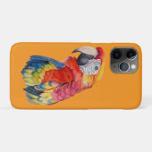 Farbige Papageien-Wasserfarben-Illustration Case-Mate iPhone Hülle (Rückseite (Horizontal))