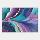 Farbige Papierhandtafelblätter Geschenkpapier Set (Vorderseite 3)