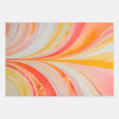 Farbige Papierhandtafelblätter Geschenkpapier Set (Vorderseite 3)