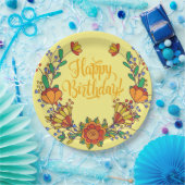 Farbige Papierplatte Pappteller (Party)