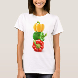 Farbige Paprikaschoten T-Shirt