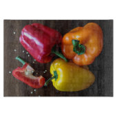 Farbige Paprikaschoten-Zwischenbrett Schneidebrett (Vorderseite)