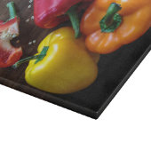 Farbige Paprikaschoten-Zwischenbrett Schneidebrett (Ecke)