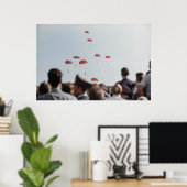 Farbige Paratrooper-Show 1968 Poster (Heimbüro)