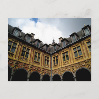 Farbige Pariser Fenster Postkarte