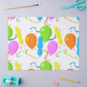 Farbige Party-Balloons Seidenpapier (Basteln)