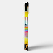 Farbige Party-Musik Case-Mate iPhone Hülle (Rückseite / Rechts)