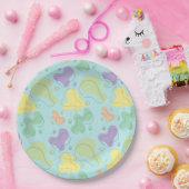 Farbige Party- und Essenpapier-Teller Pappteller (Party)