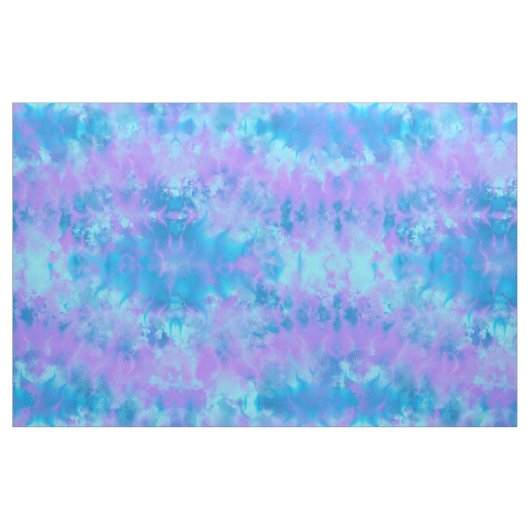 Farbige Pastel Gefärbte Krawatte Muster Regenbogen Stoff (Yard (91,4 cm))