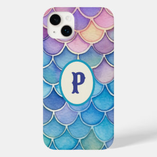 Farbige Pastel Personalisiert Mermaid Case-Mate iPhone 14 Plus Hülle