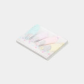 Farbige Pastell-Kuchen-Dekorationstools Fotografie Post-it Klebezettel (angewinkelt)