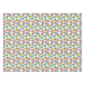 Farbige Pastellrosen Tischdecke (Vorderseite (Horizontal))