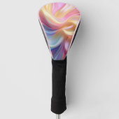 Farbige Pastellseide Golf Headcover (Vorderseite)