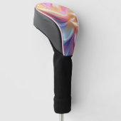 Farbige Pastellseide Golf Headcover (angewinkelt)