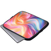 Farbige Pastellseide Laptopschutzhülle (Vorne Knopf)
