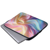 Farbige Pastellseide Laptopschutzhülle (Vorne Knopf)