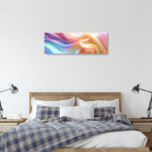 Farbige Pastellseide Leinwanddruck (Insitu (Schlafzimmer))