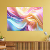 Farbige Pastellseide Leinwanddruck (Insitu (Wohnzimmer))