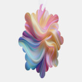 Farbige Pastellseide Ornament Karte (Rechts)