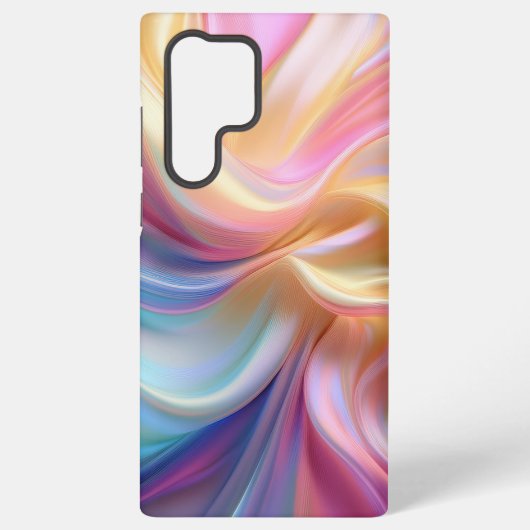 Farbige Pastellseide Samsung Galaxy Hülle (Rückseite)