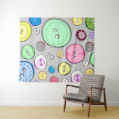 Farbige Pasteltasten Wandteppich (Beispiel (Horizontal))