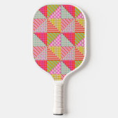 Farbige Patchwork-Pickleball-Schläger Pickleball Schläger (Rückseite)
