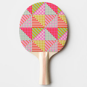 Farbige Patchwork-Ping-Pong-Tischtennisschläger Tischtennis Schläger