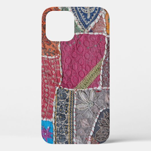 Farbige Patchwork-Teppiche Details Case-Mate iPhone Hülle (Rückseite)