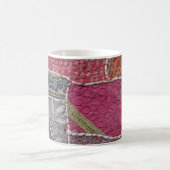 Farbige Patchwork-Teppiche Details Kaffeetasse (Mittel)