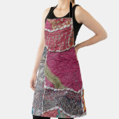 Farbige Patchwork-Teppiche Details Schürze (InSitu)