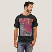 Farbige Patchwork-Teppiche Details T-Shirt (Vorne ganz)