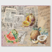Farbige Patchwork-Zusammensetzung Geschenkpapier (Flach)