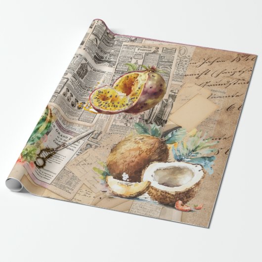 Farbige Patchwork-Zusammensetzung Geschenkpapier (Ungerollt)
