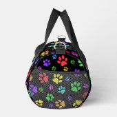 Farbige Paw Prints Design Duffel Bag Duffle Bag (Rechts)