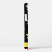 Farbige Paws, Muster, Hundepaws, Ihr Name Case-Mate iPhone Hülle (Rückseite / Rechts)