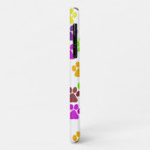 Farbige Paws, Muster, Hundepaws, Ihr Name Case-Mate iPhone Hülle (Hinten/Links)