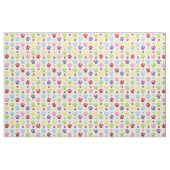Farbige Paws, Muster, Hundeschlitten, Paw Prints Stoff (Yard (91,4 cm))